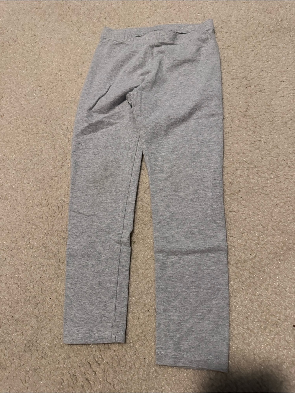 Cat & Jack Light Grey Girls' Stretch Leggings
